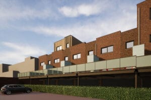 opbouw hout rijwoning oud-beijerland hoeksche waard