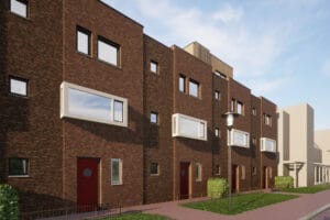 opbouw hout rijwoning oud-beijerland hoeksche waard